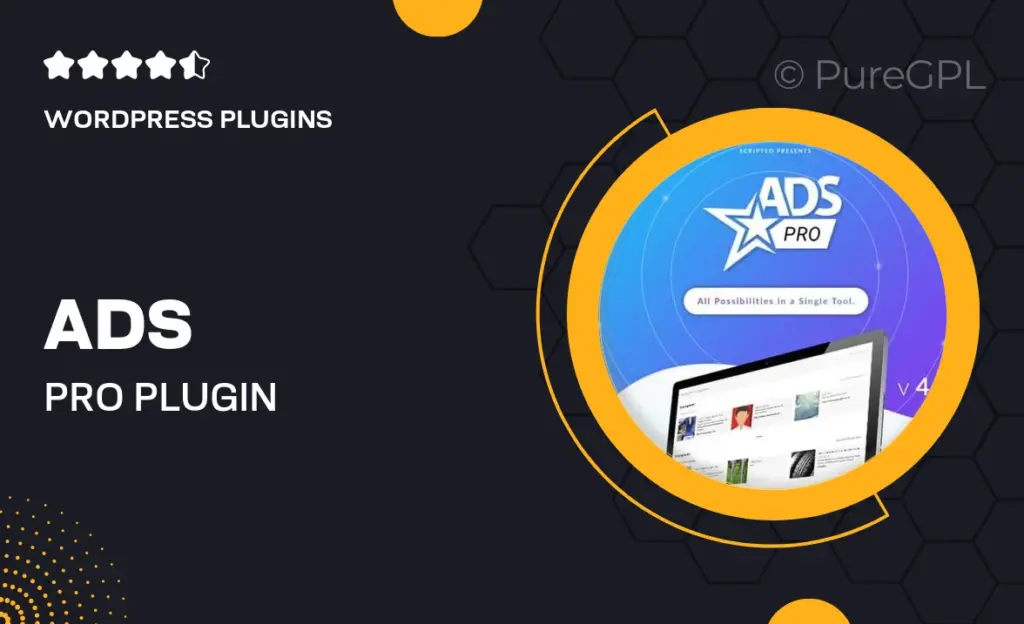 Ads Pro Plugin - Multi-Purpose WordPress Advertising Manager