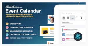 Stachethemes Event Calendar - WordPress Events Calendar Plugin