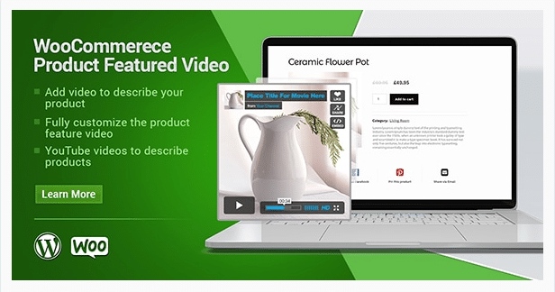 WooCommerce Product Video - Featured Video