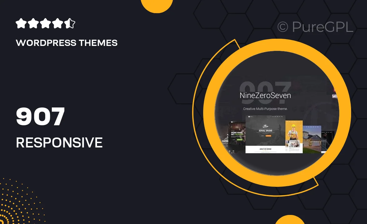 907 - Responsive Multi-Purpose WordPress Theme