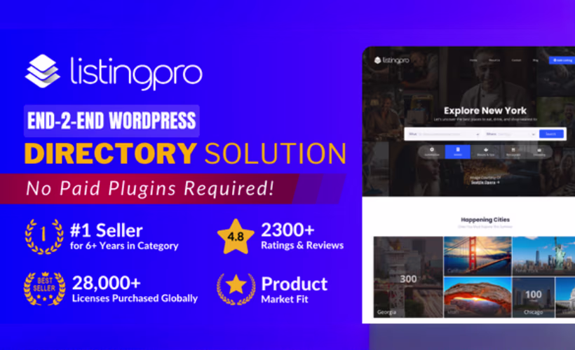 ListingPro - Directory & Listing WordPress Theme