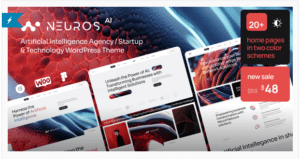 Neuros | AI Agency & Technology WordPress Theme