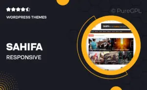 Sahifa - Responsive WordPress News / Magazine / Blog Theme