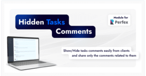 Share / Hide Task Comments Module for Perfex CRM