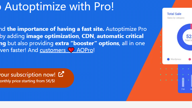 Autoptimize with Pro!